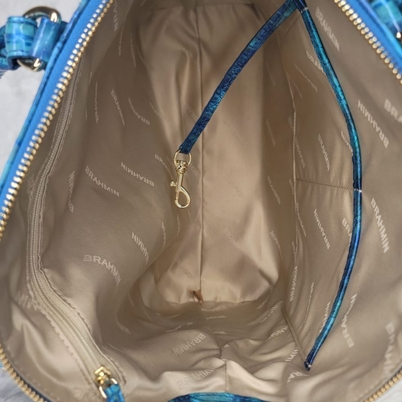 👜 NWT BRAHMIN DESIGNER MELBOURNE DUXBURY SATCHEL 3 in 1 PURSE BAG NWT - Picture 3 of 15